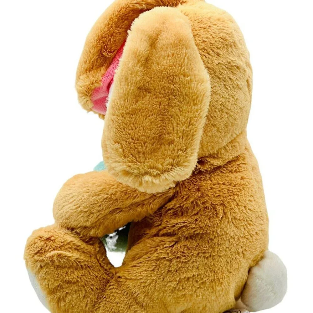 Animal Adventure Bunny Plush‎ with Easter Egg Rabbit Pink Ears 10” Soft Cuddly